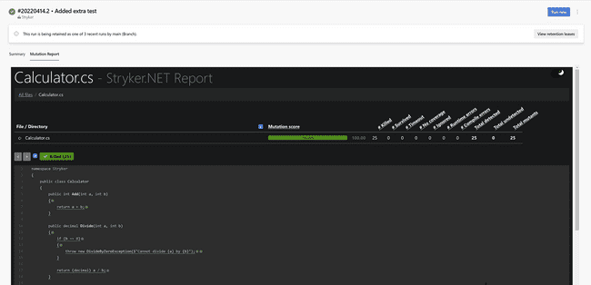 Devops mutation report